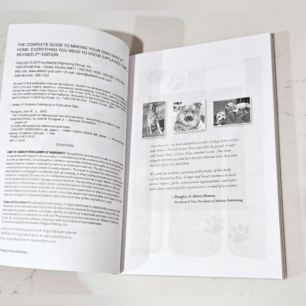 BOGO The Complete Guide to Making Your Own Wine at Home Book